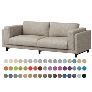 Nockeby 3 seat sofa covers,custom covers fit Nockeby sofa,Nockeby covers,total sofa width 251 cm/ 98.8 inches,Nockeby 3 seat sofa cover