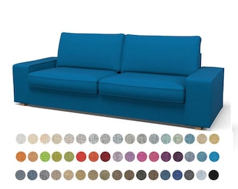 Ikea Kivik 3人掛けソファベッドカバー、Ikea Kivikスリップカバー