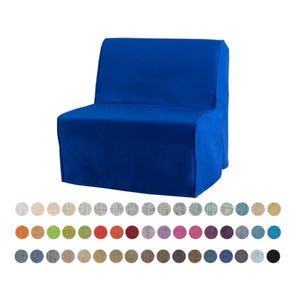 Single Layer Sofa cover for IKEA Lycksele Chair bed, Lycksele Chair Cover , Lycksele, IKEA Slipcover, Lycksele Chair Bed Cover