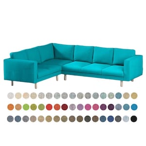 NORSBORG Sofa Cover, Ikea Norsborg Corner 5-Seat Covers, Norsborg 2+3/3+2 Corner Covers, Custom Made Norsborg Covers, Replacement Slipcovers