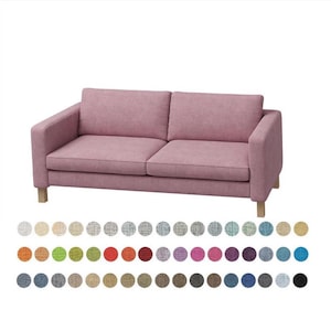 Karlstad 3 Seat Sofa Bed Custom Cover, Custom made Cover for Karlstad 3 Seat Sofa Bed Replacement Cover, Karlstad Sofa Bed (223cm)