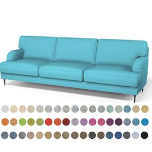 Covers for Stocksund 3.5 Seat, Custom made covers to fit Stocksund 3.5 Seat Sofa, Stocksund Replacement Cover, Stocksund Sofa Cover