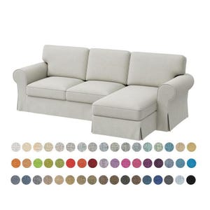 UPPLAND Cover, Custom made cover to fit UPPLAND Sofa with Chaise, Replacement Cover/Slipcover for UPPLAND Sofa with Chaise Lounge