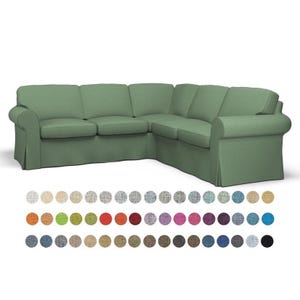 UPPLAND Sectional 4-seat corner sofa / Custom made cover to fit UPPLAND / Slipcover for UPPLAND 2+2 Seat Sectional Sofa Cover