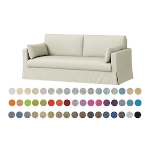 HYLTARP 2-Seat Sofa Cover, Custom Made Cover for Hyltarp 2-Seat Sofa, Hyltarp Couch Slipcover, Replacement Cover for Hyltarp 2-Seat Sofa