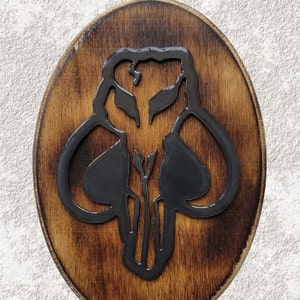 Placa de mitosaurio inspirada en Star Wars