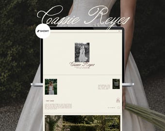 Showit Website Template for Photographers | Nostalgic Showit Website Template | Photographer Website | Showit Template