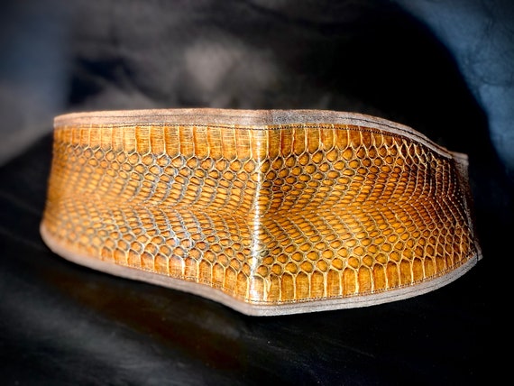 Guest snakeskin belt was sliding clutch Guess | Accessories | Guess Black Leather Belt | Poshmark main image 2
