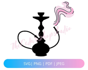 Hookah Svg Etsy Hookah Svg Etsy