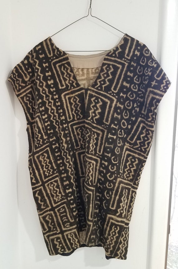 Authentic African Mud-Cloth Tunic