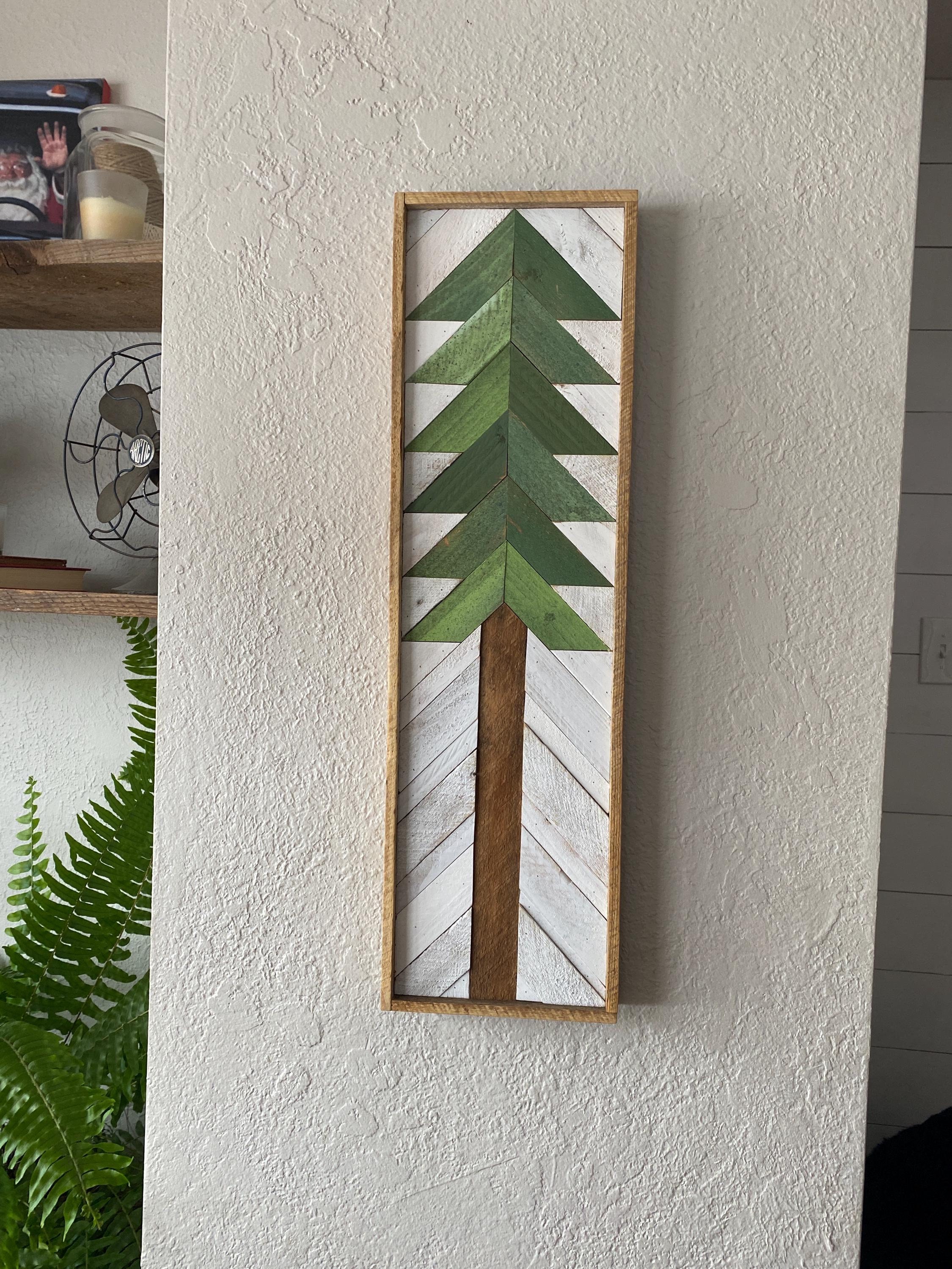 Tall Tree ONLY, Wood Wall Art, Christmas Tree Made to Order, Christmas ...