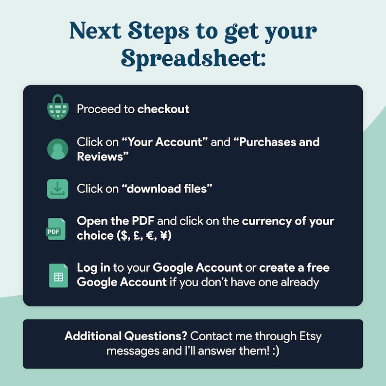 Annual & Monthly Budget Spreadsheet GoogleSheets Template Savings, Subscription Tracker, Debt Payoff Dark Mode Digital Budget image 9