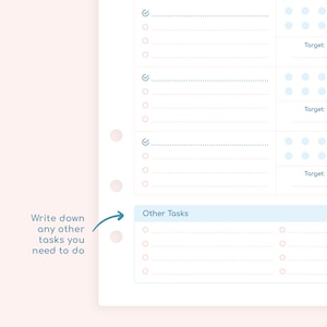 Daily Pomodoro Planner A5 / Half-size Printable PDF Pomodoro Tracker 3 ...