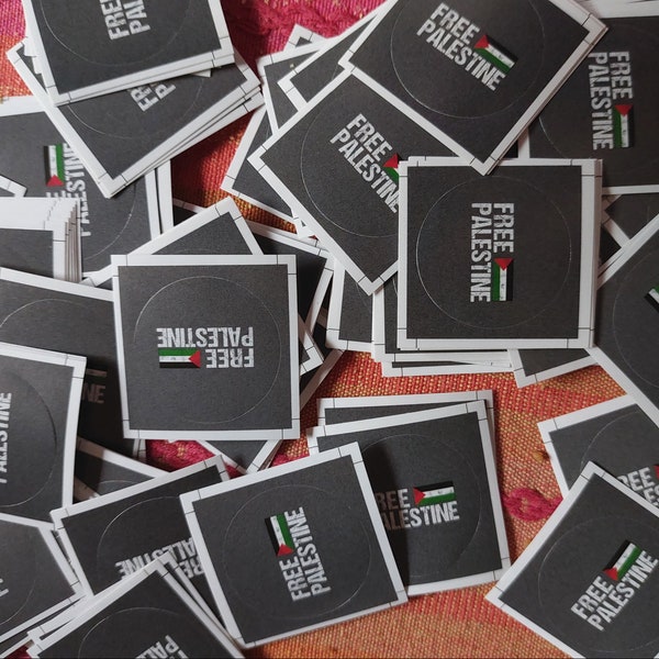 Free Palestine Sticker/ palestin Aufkleber