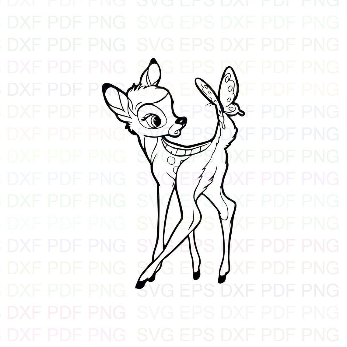 Bambi and Thumper PNG, Transparent Background Clipart Images