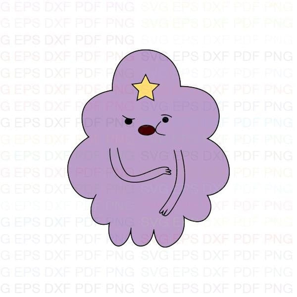 Lumpy_Space_Princess_Adventure_Time Svg Dxf Eps Pdf Png, Cricut, Cutting file, Vector, Clipart - Instant Download