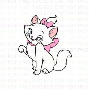 cute_marie Svg Dxf Eps Pdf Png、Cricut、カッティングファイル、ベクター、クリップアート - 即時ダウンロード