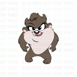 Baby_Taz_Baby_Looney_Tunes_2 Svg Dxf Eps Pdf Png, Cricut, Cutting file, Vector, Clipart - Instant Download