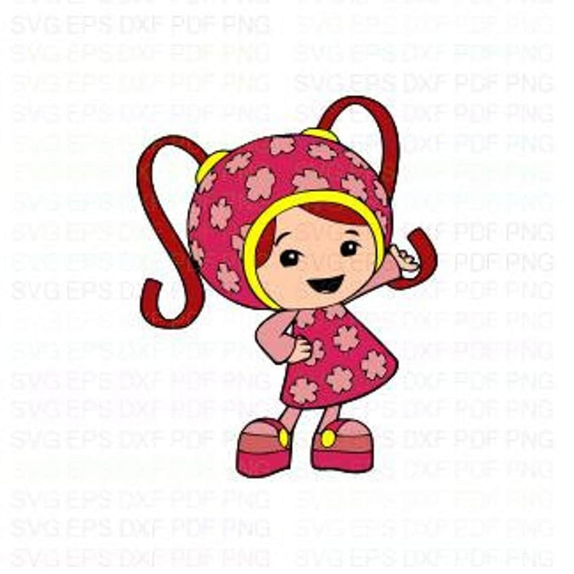Milli_team_umizoomi Svg Dxf Eps Pdf Png, Cricut, Cutting File, Vector ...