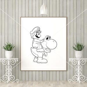 super-mario-with-yoshi-svg-umriss-dxf-eps-pdf-png-cricut-plotterdatei