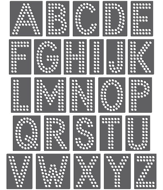 Elegant 2 Fancy/Script Fonts Alphabet Rhinestone, letters, ttf, for cricut  silhouette and more, rhinestone template font