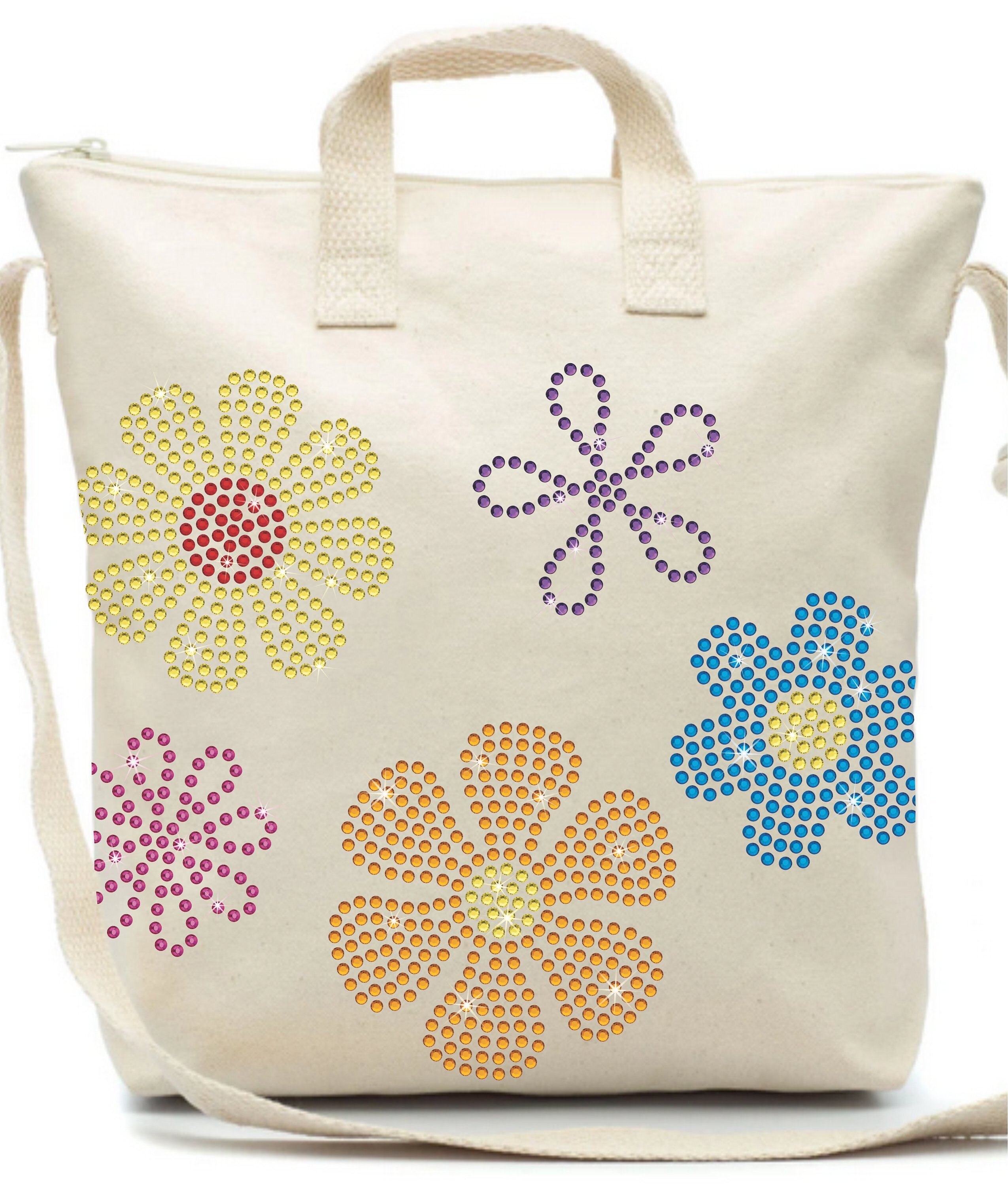 Magnetic Rhinestone Template Set - FLOWERS 001 - Etsy