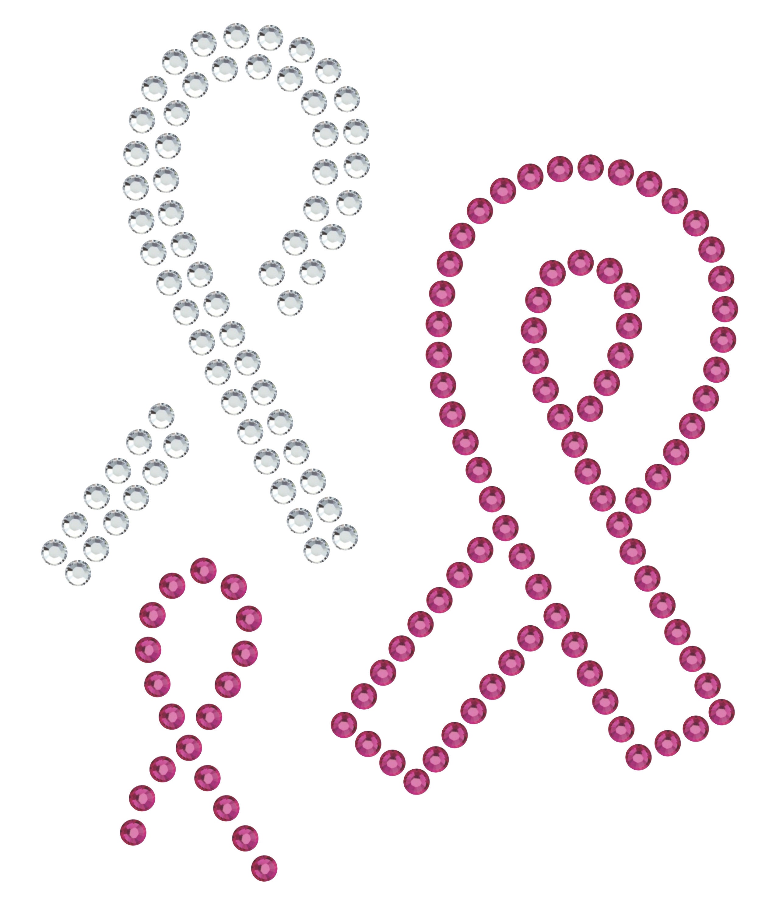Rhinestone Templates AWARENESS RIBBONS Etsy