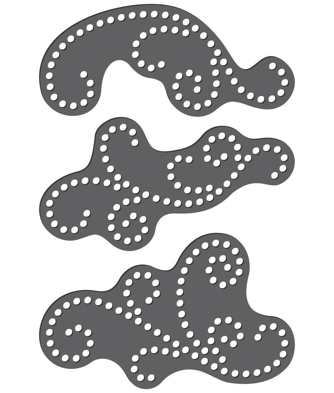 Rhinestone Template Set FLOURISHES 002 Etsy