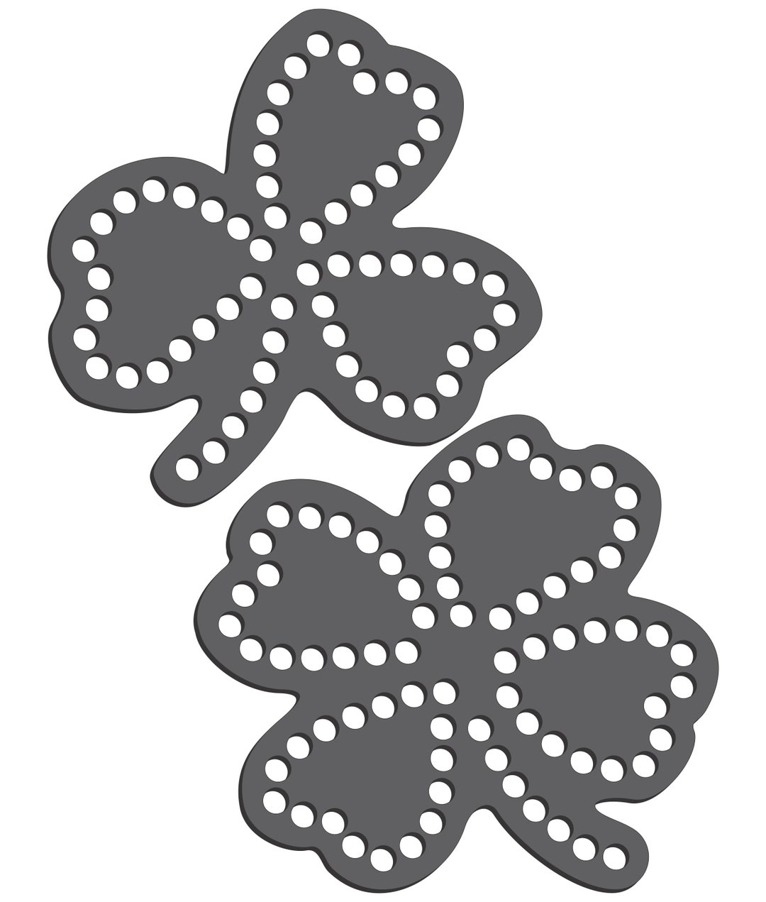 Magnetic Rhinestone Template Set - SHAMROCK 001 - Etsy