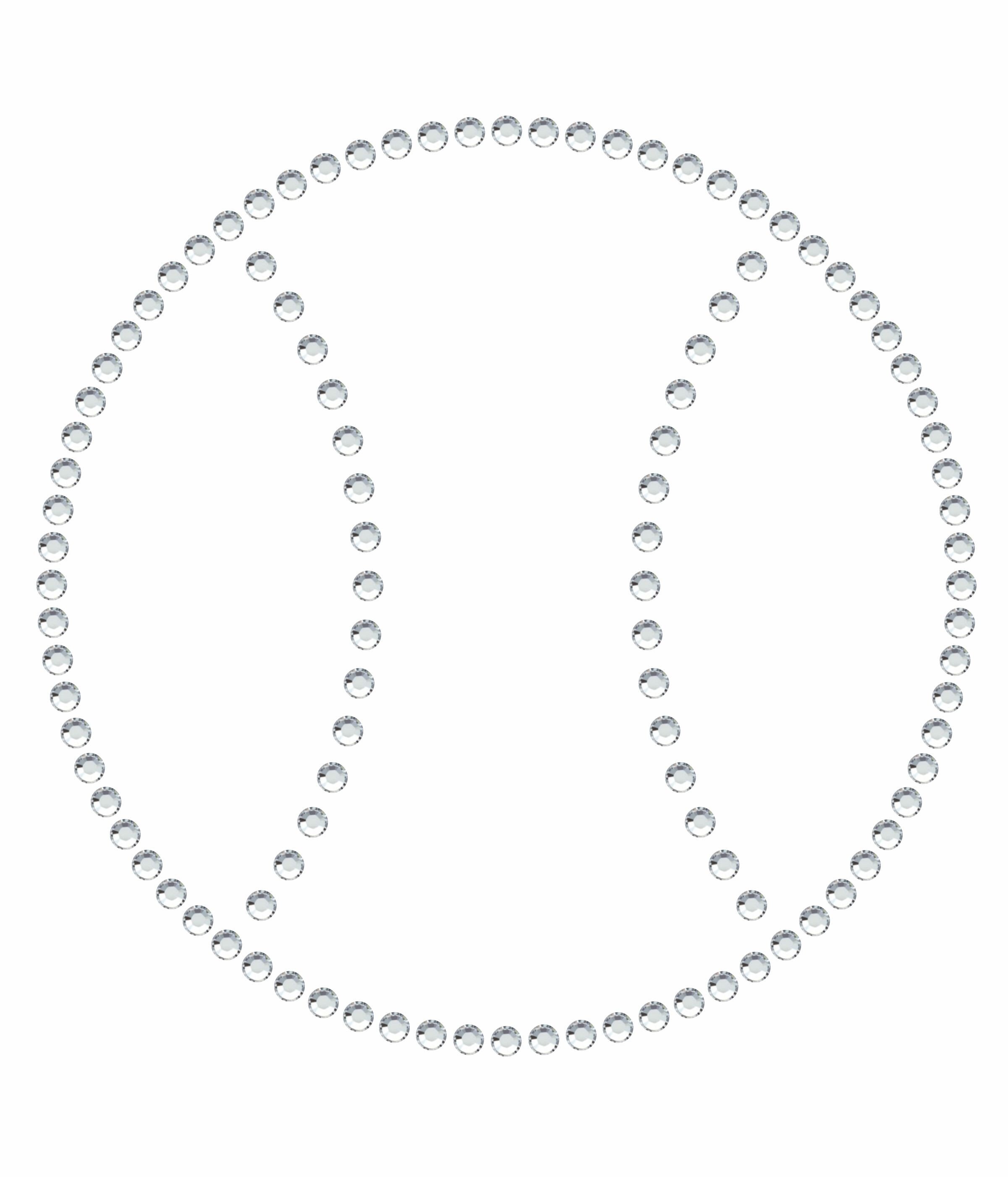 Magnetic Rhinestone Template - BASEBALL 5