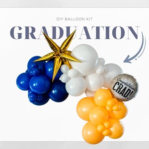 Graduation DIY Balloon Kit Class of 2024 Grad Décor Balloon Graduation Kit Party Grad balloon Graduation Balloon High School Graduation
