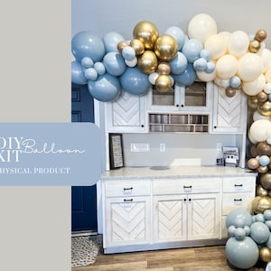 Blue Bearly Wait Shower DIY Balloon Garland Bear Balloon Arch Kit Baby Boy Decorations Balloons Garland Baby Shower balloon Baby Boy Shower