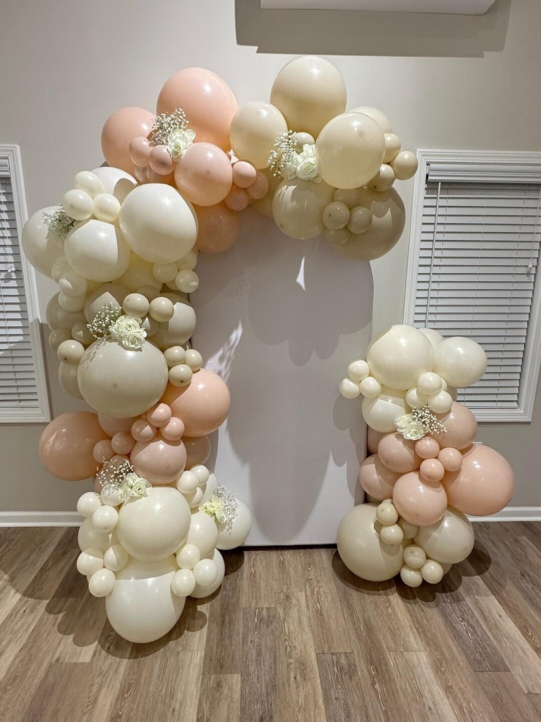 DIY BOHO Neutral Bridal Shower Balloon Garland Kit Baby Shower Bridal