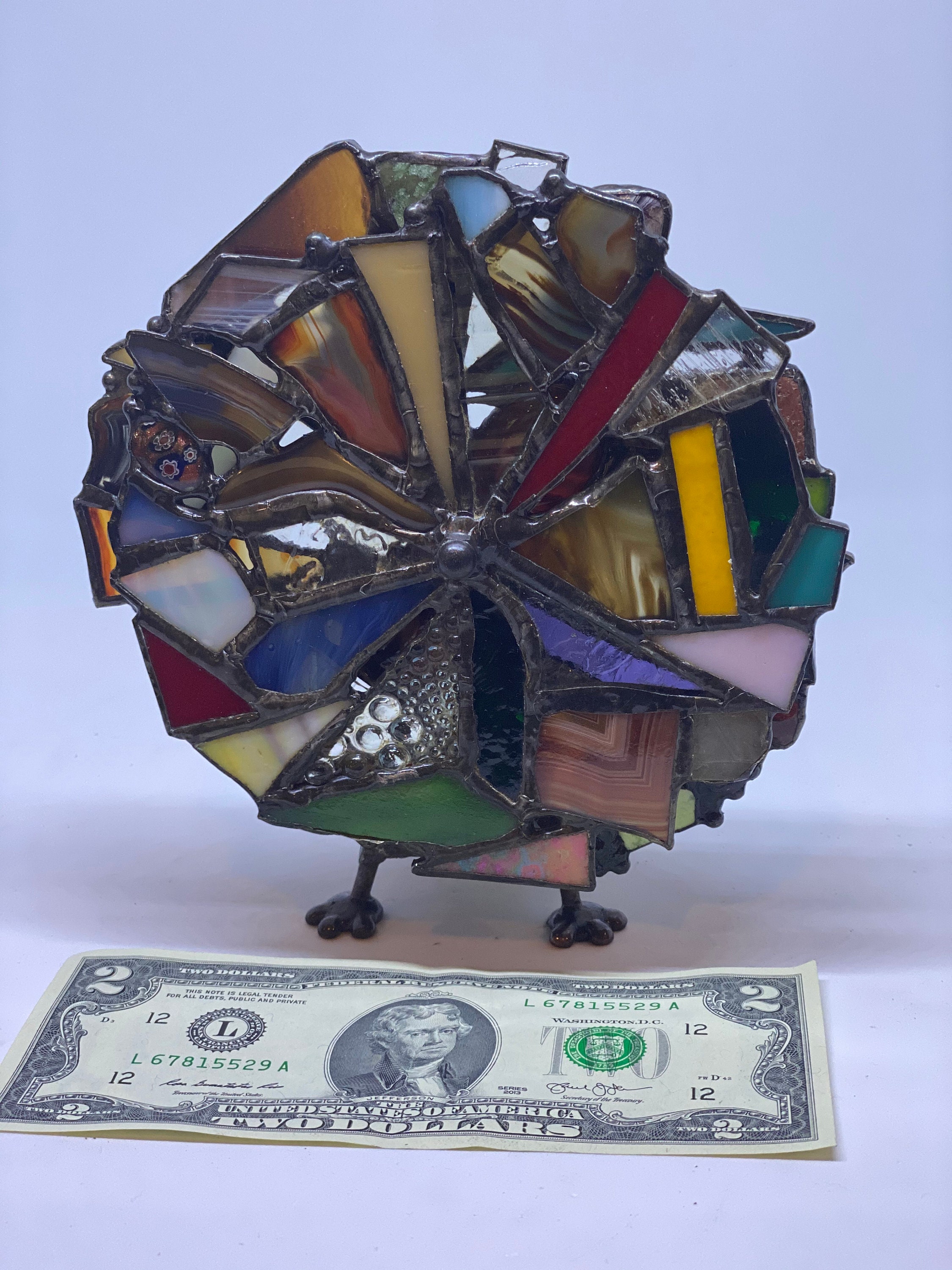 Handmade stained glass kaleidoscope Etsy