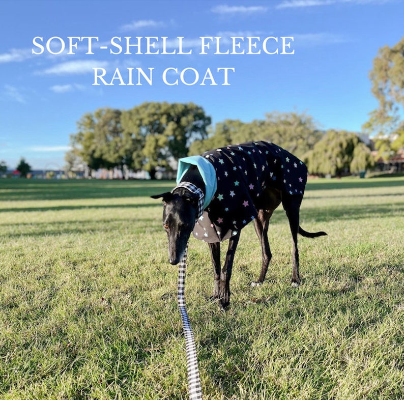 XXS/XS/S Greyhound Fleece Coat / Rain Coat PDF Sewing Pattern Etsy