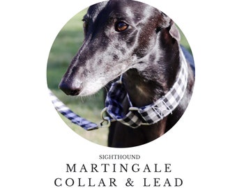 MARTINGALE COLLAR & Lead / Greyhound / Whippet / Italian Greyhound / Sighthound / Dog Sewing Instructions