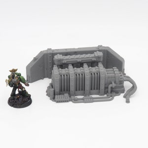 Grimdark Energy Generator Terrain Scatter 28mm Tabletop Wargaming 3D Printed