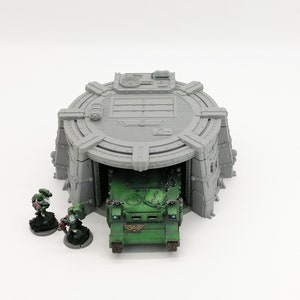 Grimdark Mars Pattern Command Terrain 28mm Tabletop Wargaming 3D Printed
