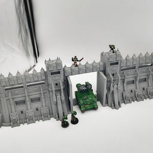 Bundles: Grimdark Eternity Walls Very Large Terrain Features for 28mm Tabletop Wargaming 3D Printed
