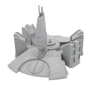 Cadre Headquarters V2 | United Frontier 28mm 30mm Terrain Tabletop Wargaming 3D Printed image 2