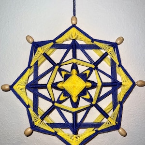 Wall decor - yarn mandala
