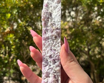 Purple Fluorite Tower | Fluorite Generator, Intuition Focus Crystal,  Spiritual Clarity Stone