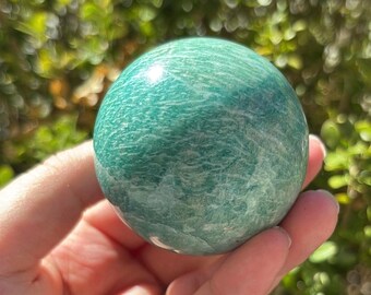 Amazonite Sphere Polished Amazonite Crystal