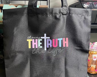 Christian tote bag