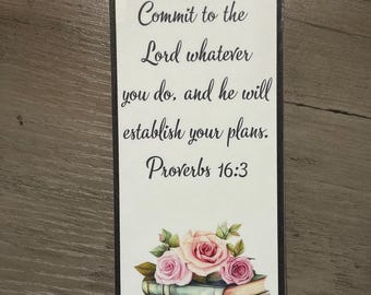 Bible verse bookmarks!