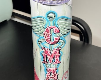 Custom Nurse Tumbler