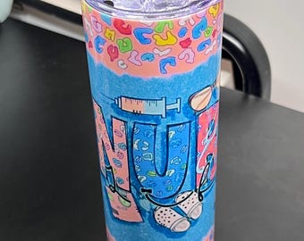 Custom Nurse Tumbler