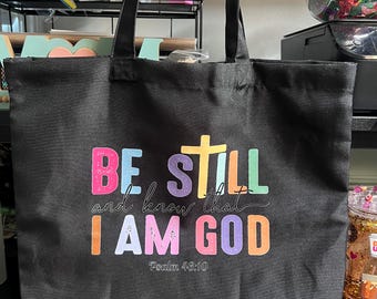 Christian tote bag