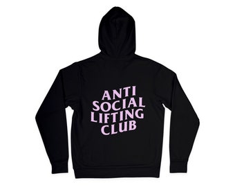 Anti Social Lifting Club Hoodies
