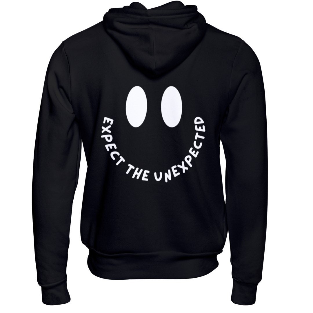 Expect the Unexpected Hoodie Pump Cover Oversized or Fitting